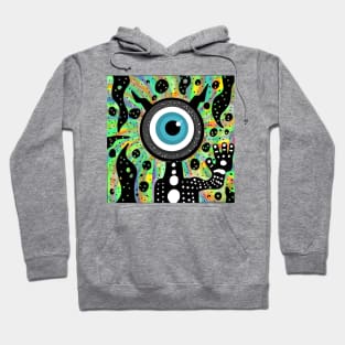 Psychedelic Alien Hoodie